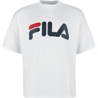 Fila Trikot - LOWELL Oversized Logo Tee - S bis XXL - für Männer - Größe M - weiß von Fila