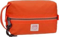 Filson Tin Cloth Travel Kit  in Orange (4.3 Liter), Kulturbeutel von Filson