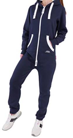 Finchgirl 37C FG18R Damen Jumpsuit Overall Navy XS von Finchgirl