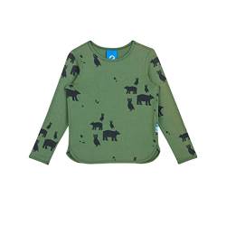 Finkid Jungen Baby Langarm Shirt 1532018 in grün, Kleidergröße:90, Farbe:Grün (Green) von Finkid