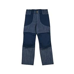 Finkid Kilpi Denim Blau - Robuste vielseitige Kinder Jeanshose, Größe 80-90 - Farbe Denim von Finkid