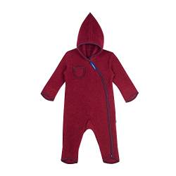 Finkid Puku Wool Baby Kinder Wollfleece Overall mit Zwergenkapuze von Finkid