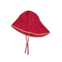 Finkid Ranta Sport Rot - Wasserabweisender Leichter Kinder Sommerhut, Größe 48 - Farbe Beet Red - Rose von Finkid