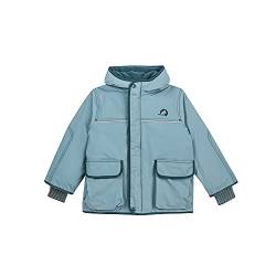 Finkid Talvi EKO Blau, Kinder Anoraks, Größe 110-120 - Farbe Smoke Blue - Deep Teal von Finkid