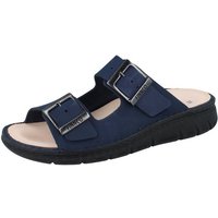 Finn Comfort Cayman Soft, blau, Pantolette Wechselfußbett von Finn Comfort