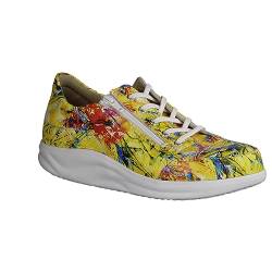 Finn Comfort FINNAMIC Hachiouji Damen Halbschuhe gelb Multi Art Glattleder von Finn Comfort