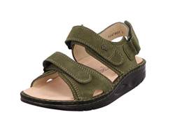 Finn Comfort FINNAMIC Yuma Damen Herren Sandale grün Olive/Piuma von Finn Comfort