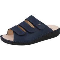 Finn Comfort Korfu blau Pantolette Wechselfußbett von Finn Comfort