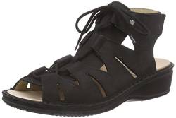 Finn Comfort Malaga, Damen Knöchelriemchen Sandalen, Schwarz (Schwarz), 36 EU von Finn Comfort