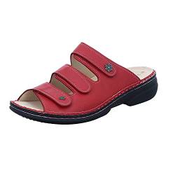 Finn Comfort Menorca-Soft, Damen Offene Sandalen, Rot (Red), 38 EU von Finn Comfort