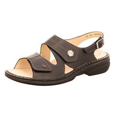 Finn Comfort Milos, Damen Knöchelriemchen Sandalen, Schwarz (Schwarz), 36 EU von Finn Comfort