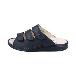 Finn Comfort Unisex-Erwachsene Korfu Sandalen, anthrazit (49 EU, Schwarz) von Finn Comfort