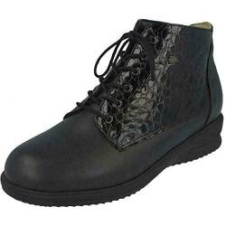 FinnComfort Damen Stiefeletten FinnFlachau 02166900117 schwarz 308737 von Finn Comfort