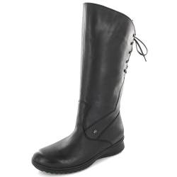 FinnComfort Damenstiefel hoch Sestriere Schwarz - Größe 4,5 von Finn Comfort