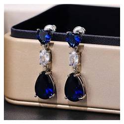 Boucles d'oreilles pendantes élégantes pour femme - Accessoires d'amour de mariage - Boucles d'oreilles pendantes - Bijoux (couleur : 01) (1 b) von Finoti