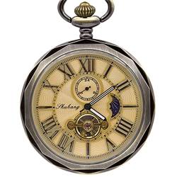 Finoti Mechanische Taschenuhr für Herren und Damen, antike Halskette, Taschen- und Taschenuhren, Cmale Clock/B von Finoti