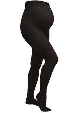 Fiore Damen Umstandsstrumpfhose Mama 100 Den / Bodycare Strumpfhose, Schwarz (Black 001), L EU von Fiore