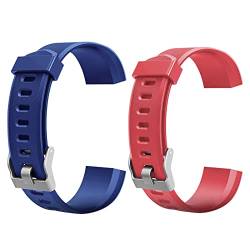 Fiorky Ersatzbänder, verstellbare Riemen, buntes Uhrenarmband, Zubehör, Ersatzriemen, Fitness-Tracker for ID115Plus HR Smartwatch von Fiorky