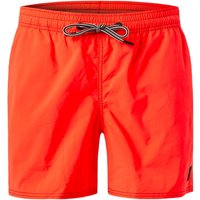 FIRE + ICE Herren Badeshorts orange Mikrofaser unifarben von Fire + Ice