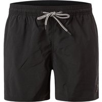 FIRE + ICE Herren Badeshorts schwarz Mikrofaser unifarben von Fire + Ice