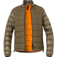 FIRE + ICE Herren Daunenjacke grün Mikrofaser unifarben von Fire + Ice