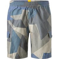 FIRE + ICE Herren Shorts mehrfarbig Baumwolle gemustert von Fire + Ice