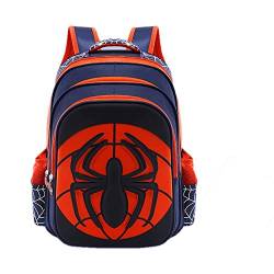 Firecos Rucksack Kinder 3D Schultasche Reisetasche, Kinderrucksack für Jungen Studenten, Rucksack mit Großer Kapazität, Modisch und Langlebig (Blau-L) von Firecos