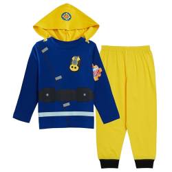 Jungen Novelty Feuerwehrmann Sam Verkleiden Schlafanzug Kinder Ganzkörper-Charakter Pjs Größe, Blau, 18-24 Monate von Fireman Sam