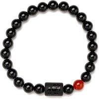 Firetti Armband Schmuck Geschenk Armschmuck Armkette Edelstein Sternzeichen, Made in Germany - mit Onyx und Geburtsstein von Firetti