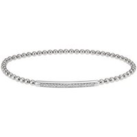 Firetti Armband Schmuck Geschenk Silber 925 Armschmuck Armkette Kugelkette, mit Zirkonia (synth) von Firetti