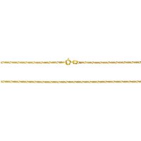 Firetti Collierkettchen Schmuck Geschenk Gold 333 Halsschmuck Halskette Figarokette, Made in Germany von Firetti