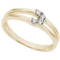 Firetti Diamantring Schmuck Geschenk Gold 333 Damenring Goldring Diamant, mit Brillanten von Firetti