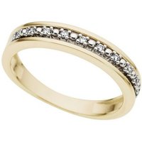 Firetti Diamantring Schmuck Geschenk Gold 333 Damenring Verlobungsring Goldring Memoire, mit Brillanten von Firetti