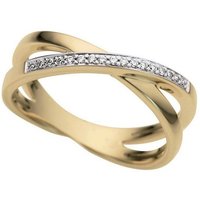 Firetti Diamantring Schmuck Geschenk Gold 585 Damenring Goldring Diamant, mit Brillanten von Firetti