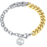 Firetti Edelstahlarmband Schmuck Geschenk, Peace, Frieden von Firetti