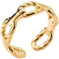 Firetti Fingerring Schmuck Geschenk Damenring Kettenglieder, Made in Germany von Firetti