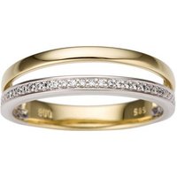 Firetti Fingerring Schmuck Geschenk Gold 333 Damenring Goldring, mit Brillanten von Firetti