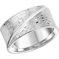 Firetti Fingerring Schmuck Geschenk Silber 925 Damenring Ring Struktur von Firetti