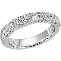 Firetti Fingerring Schmuck Geschenk Silber 925 Silberring Ring Pavé-Optik glitzernd, mit Zirkonia (synth) von Firetti