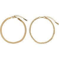 Firetti Fußketten Set Schmuck Geschenk Körperschmuck (Set, 2-tlg) von Firetti