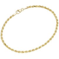 Firetti Goldarmband Schmuck Geschenk Gold 585, Kordelkette, 2,5 mm von Firetti