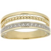 Firetti Goldring Schmuck Geschenk Gold 333 Damenring Goldring, mit Zirkonia (synth) von Firetti