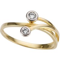 Firetti Goldring Schmuck Geschenk Gold 333 Damenring Goldring, mit Zirkonia (synth) von Firetti