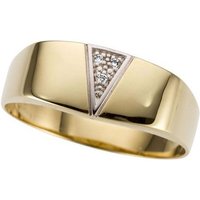 Firetti Goldring Schmuck Geschenk Gold 333 Herrenring Goldring Siegelring, mit Brillanten von Firetti