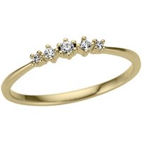 Firetti Goldring Schmuck Geschenk Gold 585, poliert, mit Brillanten von Firetti