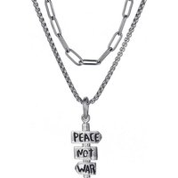 Firetti Kette mit Anhänger Schmuck Geschenk, Peace (Set, 1-tlg) von Firetti