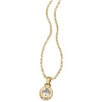 Firetti Kette mit Anhänger Schmuck Geschenk Gold 585 Halsschmuck Halskette Goldkette Ankerkette, mit Brillanten von Firetti