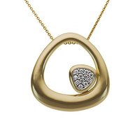 Firetti Kettenanhänger Schmuck Geschenk Gold 333 Halsschmuck Anhänger für Halskette, mit Zirkonia (synth) von Firetti