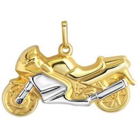 Firetti Kettenanhänger Schmuck Geschenk Gold 375 Halsschmuck Anhänger Halskette Motorrad von Firetti