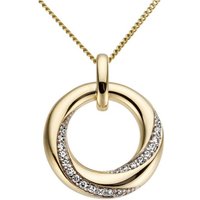 Firetti Kettenanhänger Schmuck Geschenk Gold 585 Halsschmuck Anhänger für Halskette, mit Brillanten von Firetti